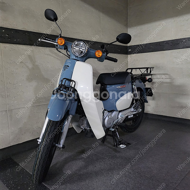 슈퍼커브 펄 그레이 666km 24년식 HONDA 혼다...--6