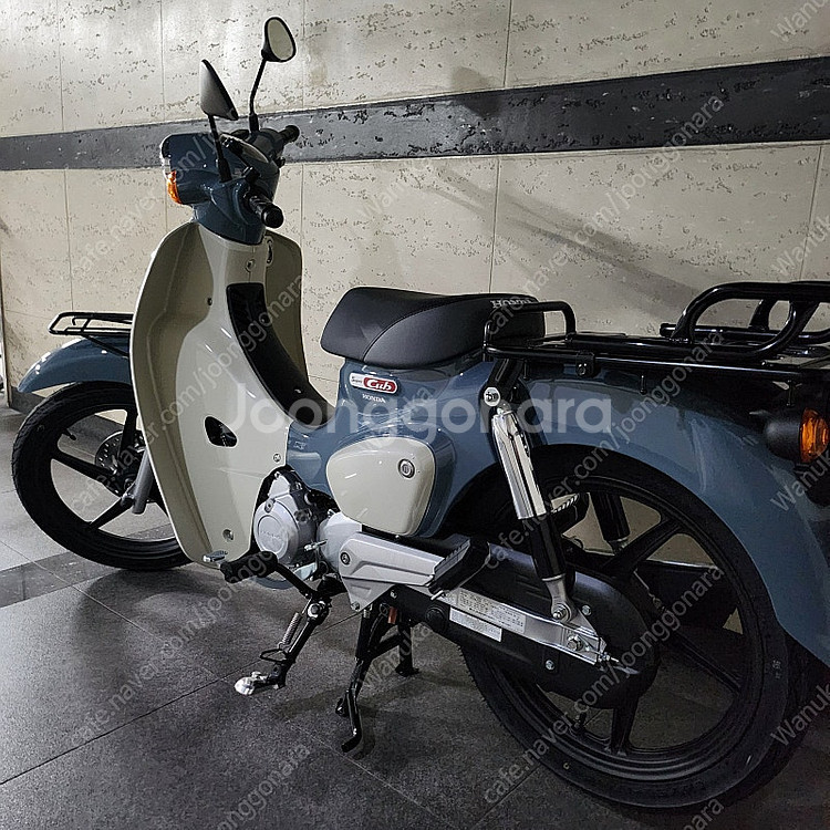 슈퍼커브 펄 그레이 666km 24년식 HONDA 혼다...--8