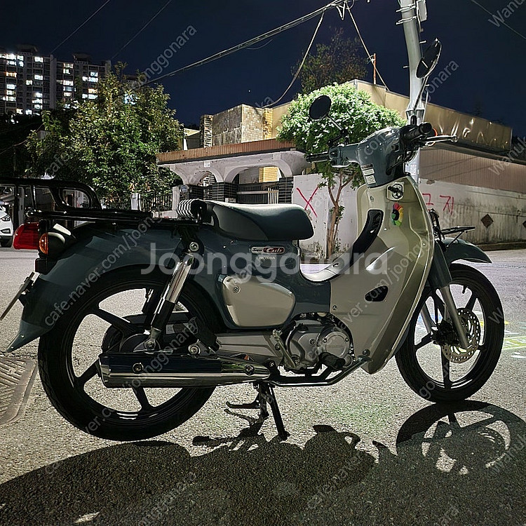 슈퍼커브 펄 그레이 666km 24년식 HONDA 혼다...--0
