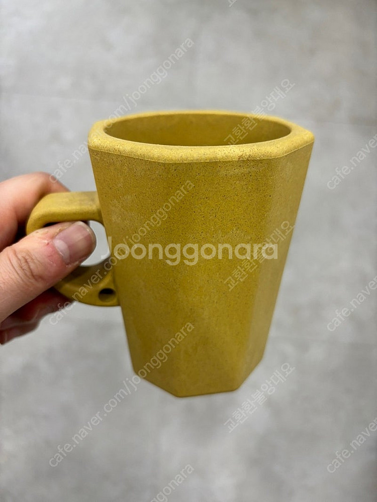 나무+미네랄 컵 판매합니다. 커피잔/ 선물용으로 좋아요--4