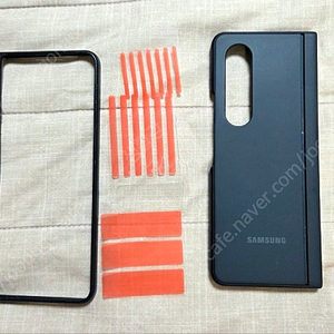 삼성 갤럭시 폴드4 정품 케이스 2종(레더, 스텐딩 일괄 팜