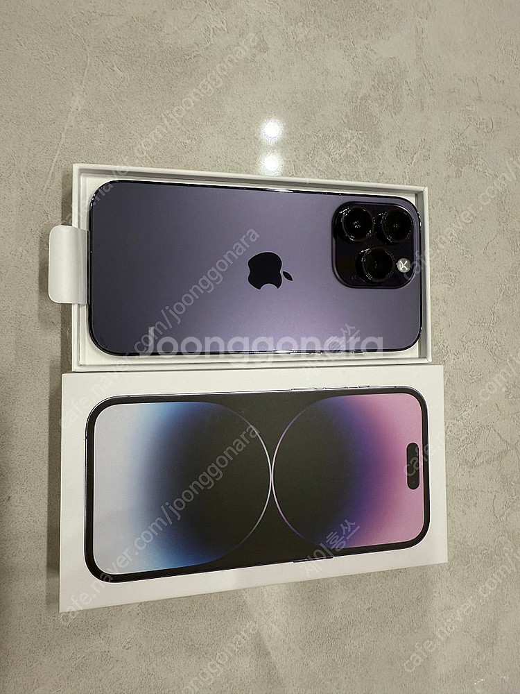 아이폰14Pro 128GB 딥퍼플(86%) 팝니다.--1