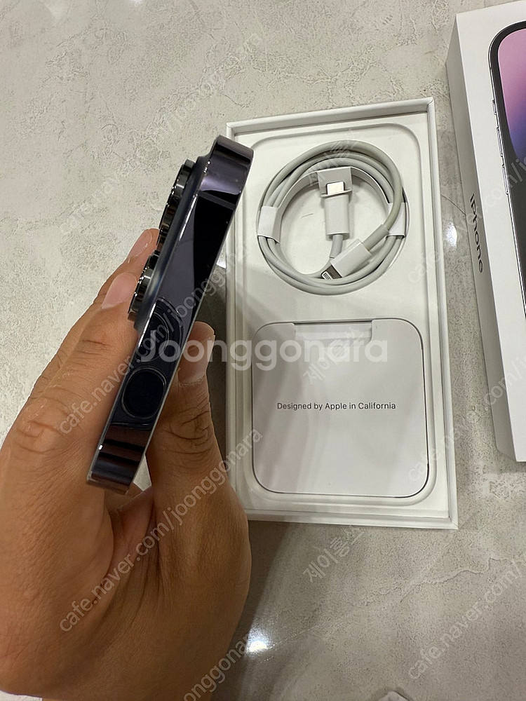 아이폰14Pro 128GB 딥퍼플(86%) 팝니다.--7