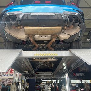 M340i 아우라 배기 ver.1 (순정연동형) + 105파이 4구팁