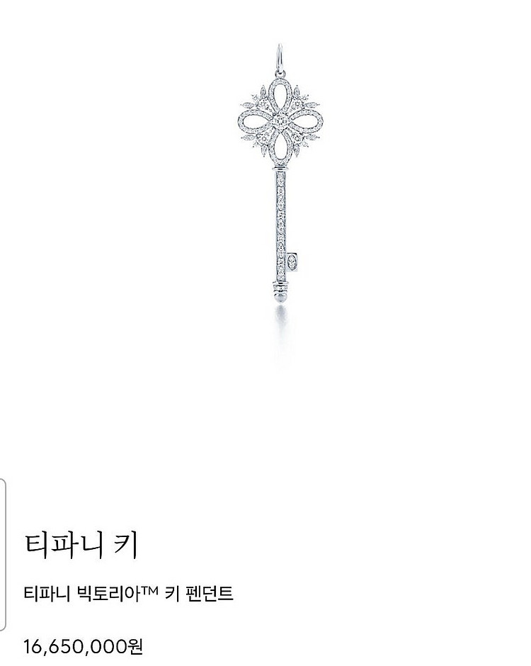 25년식 티파니 빅토리아 키 미디움 티파니 키--0