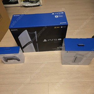 PS5 PRO 플스5프로+디스크드라이브+듀얼센스실버 싸게판매합니다(우체국 택배비포함)