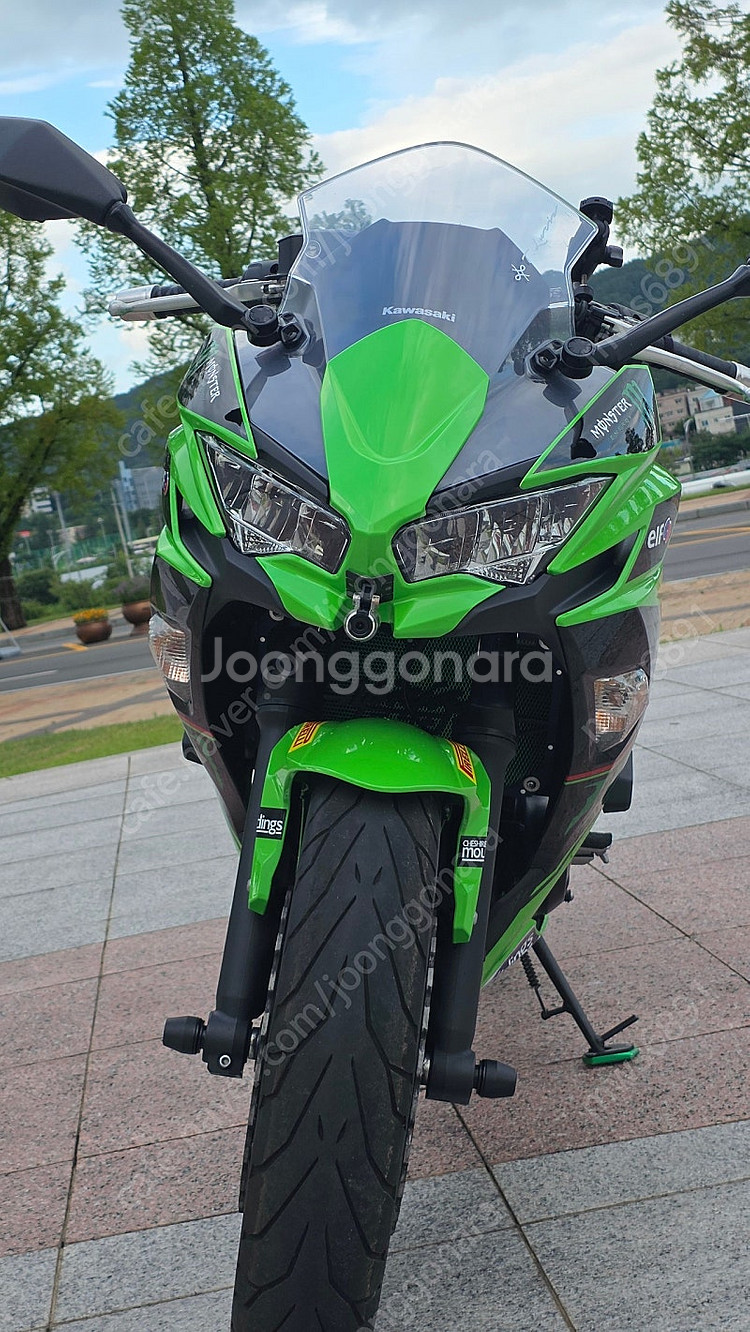 닌자650 2채널블박 15000km팝니다--2