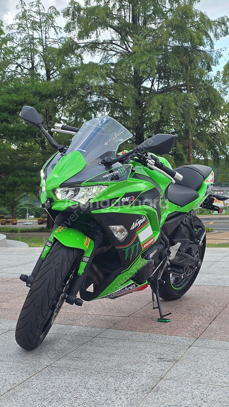 닌자650 2채널블박 15000km팝니다--5