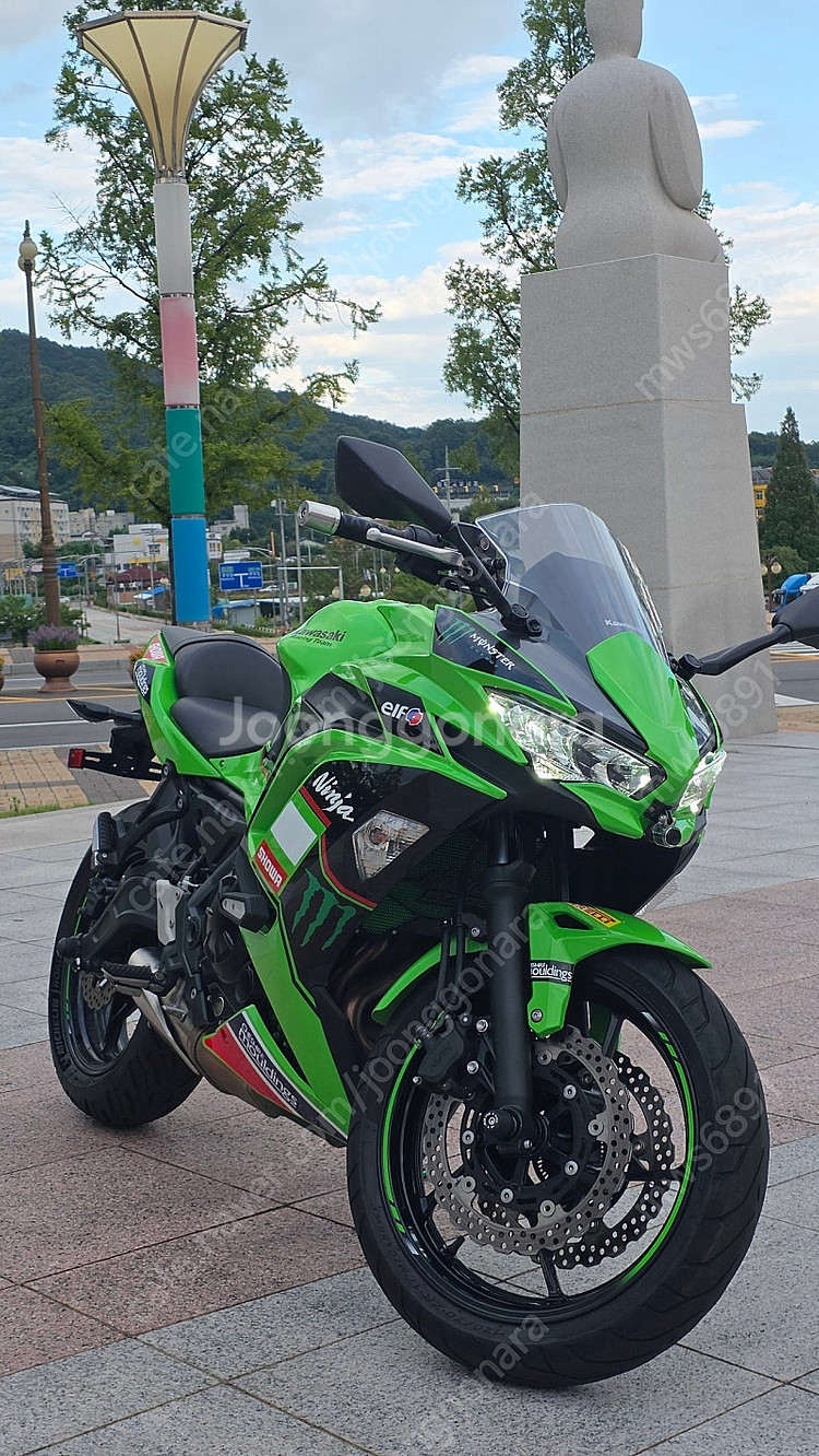 닌자650 2채널블박 15000km팝니다--6