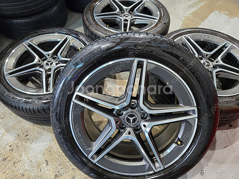 W223 벤츠S클래스 AMG 19인치 순정 휠타이어 판...--7