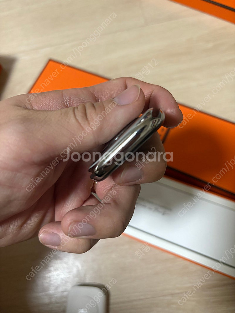 애플워치10 에르메스 46mm 배터리 100 팝니다--6