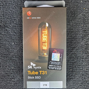 (미개봉, 정품) SK하이닉스 Tube T31 Stick SSD 2TB(외장ssd)
