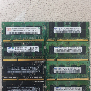 노트북 램 DDR2/DDR3 일괄판매