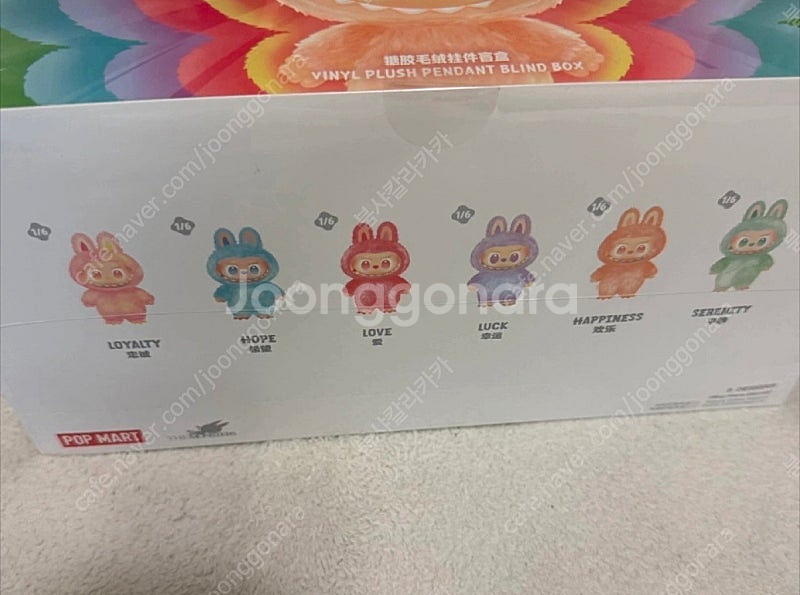 팝마트 라부부 하이라이트 키링 미개봉 새상품 1box--1