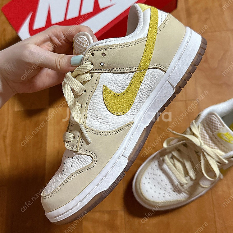 나이키 덩크 로우 레몬드롭 240사이즈--7