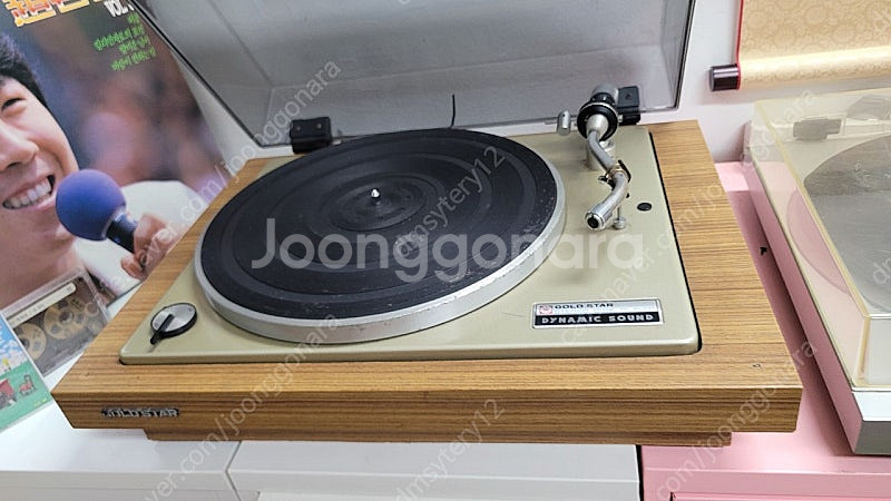 골드스타 턴테이블--2