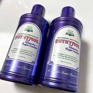 (미개봉새제품)유시몰 화이트닝 퍼플코렉터 가글 500ml X 2개 일괄 판매