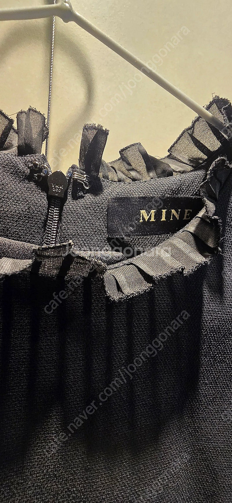 한섬 마인 MINE 진주 원피스--3