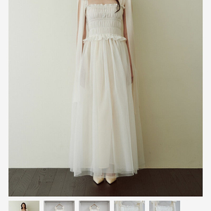 가니송 페일문드레스 브라이덜 웨딩 스냅