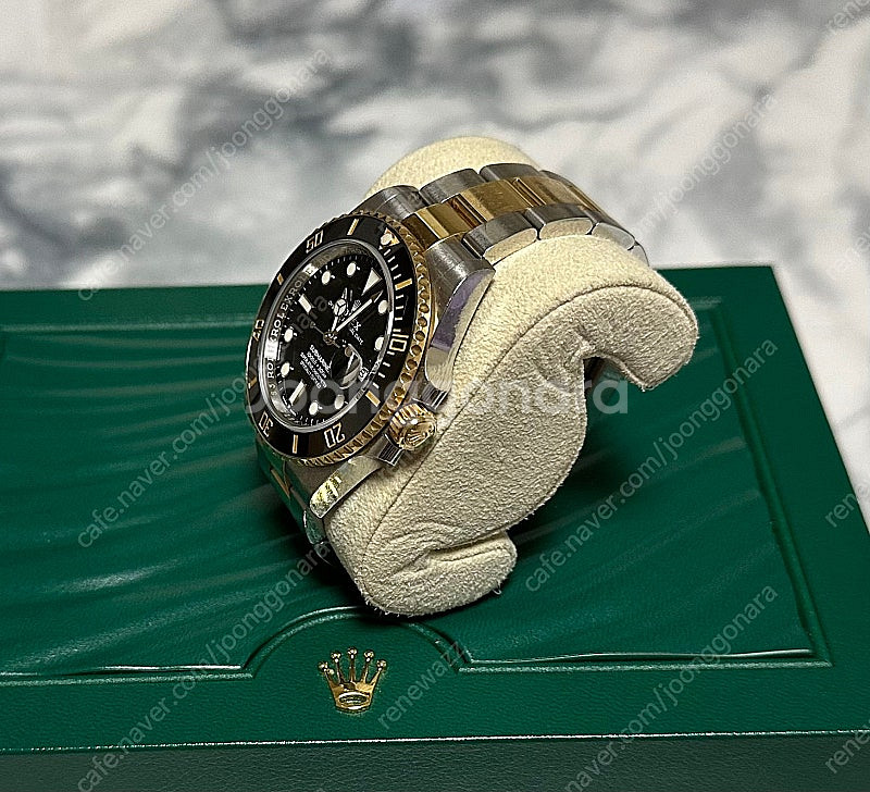 롤렉스 서브마리너 신형 흑콤 41mm--3