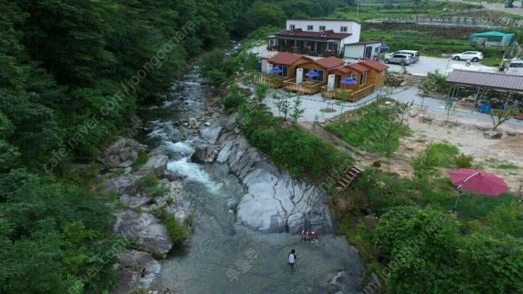 8월5일 숙박권 양도 경남 거창 계곡 펜션 이미지