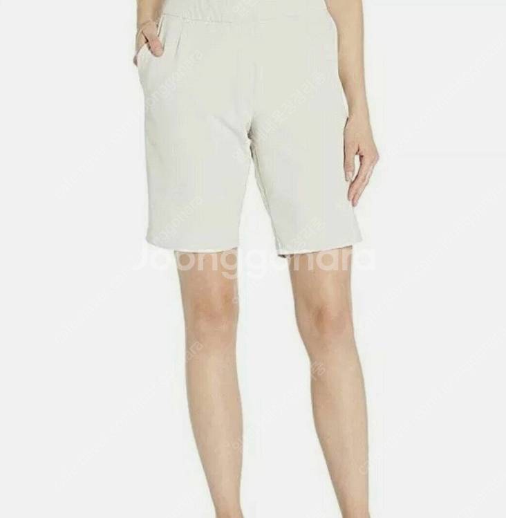 나이키 여성 UPF40+ 골프 반바지 베이지 S--0