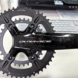 듀라에이스 9200 크랭크암 172.5 + 알리 ZRACE 체인링 50-34