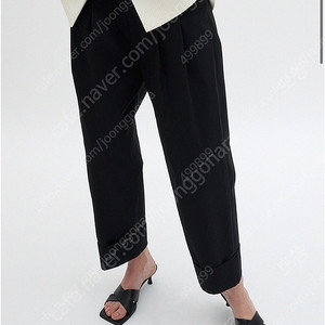 orr 오르 파인 코튼 배기 팬츠 여성 배기 바지