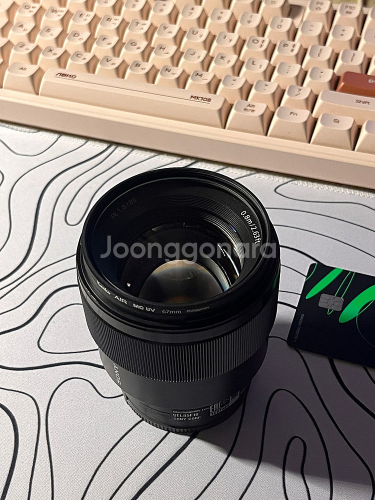 소니 85mm f1.8 박스포함 A급--3