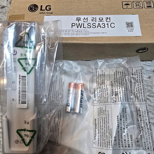 LG 에어컨 리모컨 PWLSSA31C 팝니다