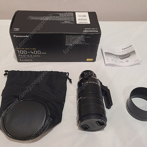 파나소닉 루믹스 100 400mm 라이카 렌즈