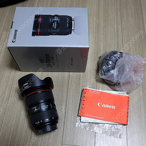 [대구] 캐논 EF 24-70mm f/2.8 ll 신계륵 렌즈 팝니다.