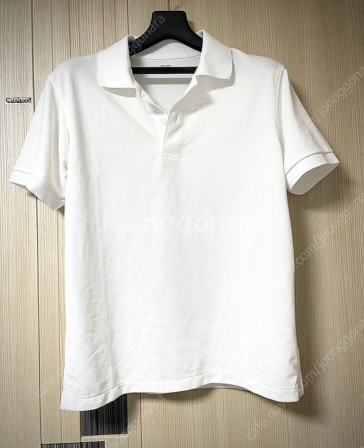 유니클로 드라이피케폴로셔츠 블랙 화이트 M 새상품 팝니다--1