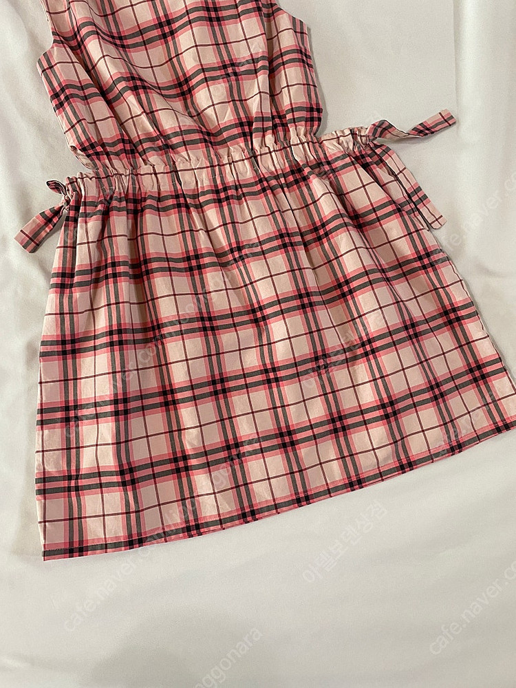 [8y, 135cm] 버버리 칠드런 키즈 체크 코튼 드레스 원피스 이미지