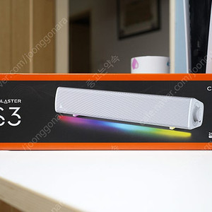 크리에이티브 사운드 블라스터 GS3 PC 블루투스 스피커 사운드바