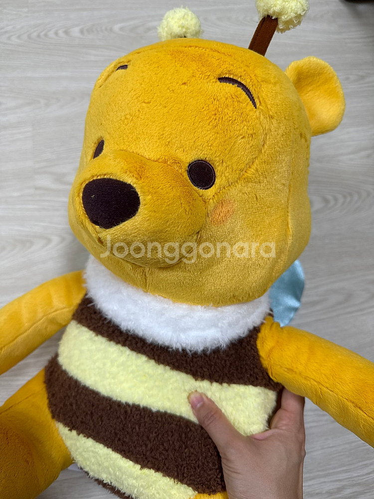 디즈니 꿀벌 곰돌이 푸 인형 60cm 일본산제품--2
