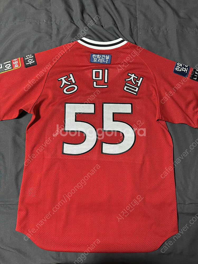 한화이글스 99년 우승 올드유니폼 어센틱 정민철 마킹--1