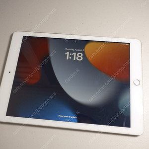 애플 아이패드 5세대 [Apple] iPad 5th Gen (A1822, Wi-Fi) 128GB
