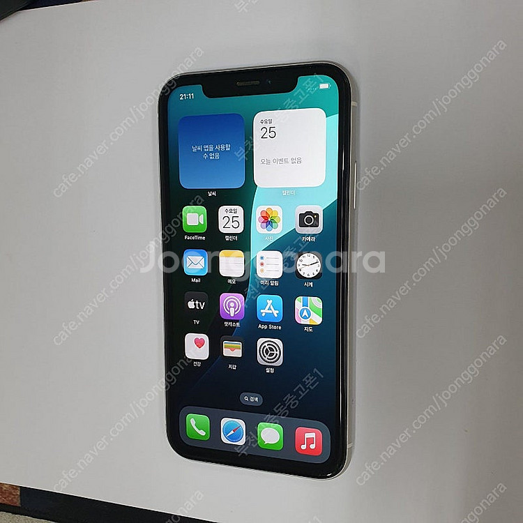 204387 아이폰XR 64 화이트 중고폰 18만원 배...--1