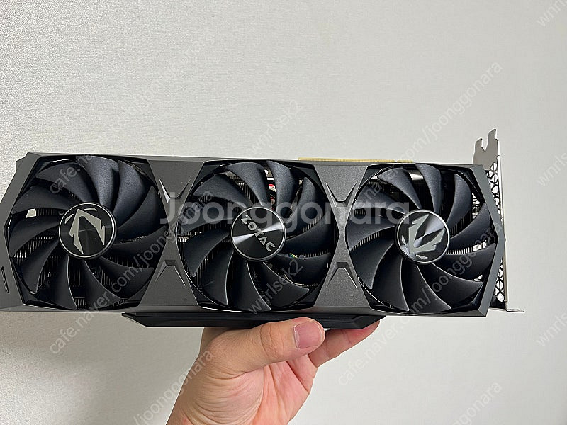 Rtx 3080 조텍 트리니티 12g 민트급 보증남아있...--0