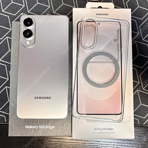 갤럭시 S25 엣지 512GB 자급제 실버 신품급 풀박