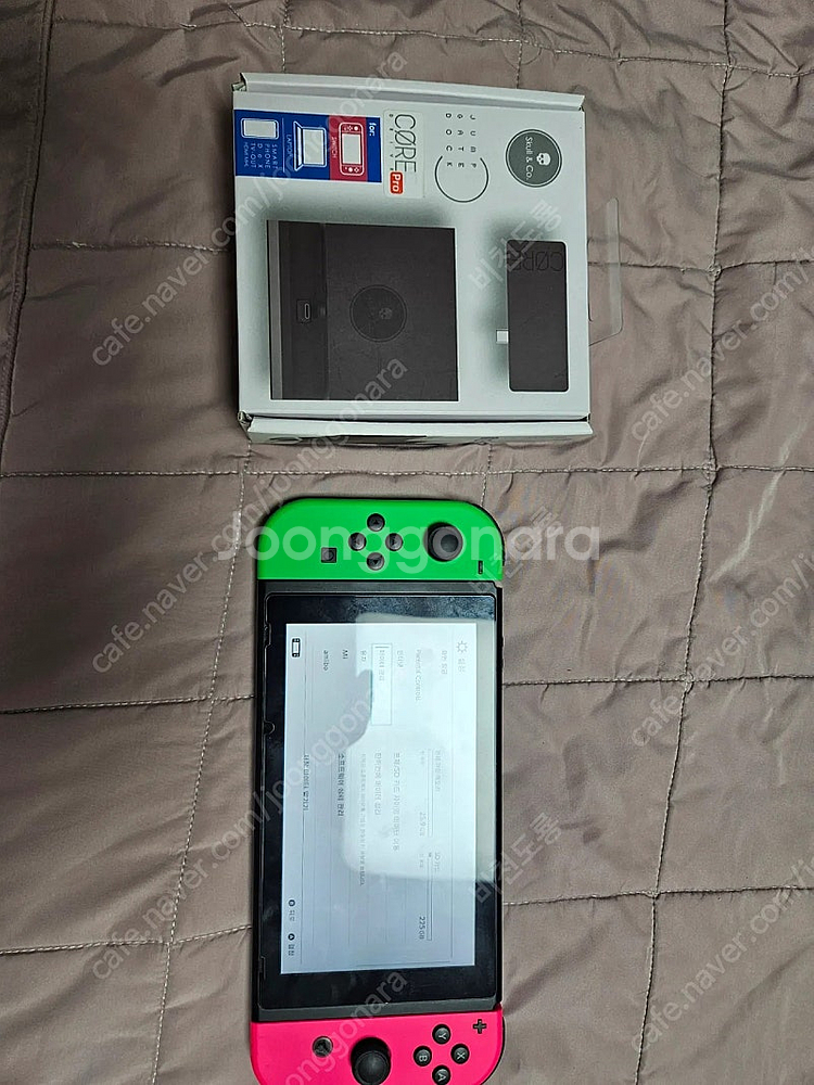 닌텐도 스위치 + 256기가 팝니다.--0