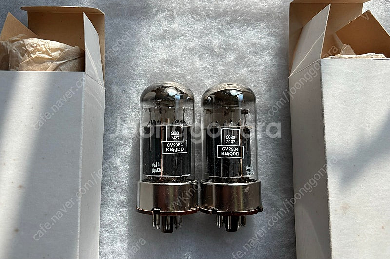 Mullard 멀라드 6080/6AS7G 군용 NOS ...--0