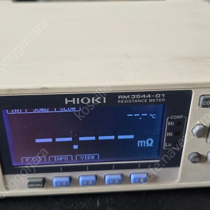HIOKI RM3544 / 3544-01 Resistance Meter 저항측정기