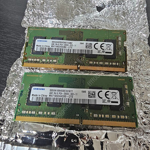 노트북용 ddr4 4Gb x 2