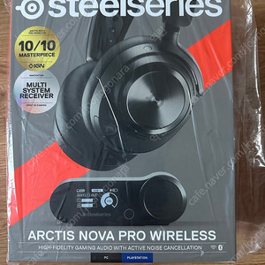 스틸시리즈 아크티스 노바 프로 무선 (Arctis Nova Pro Wireless) 미개봉 신품 + 추가배터리.