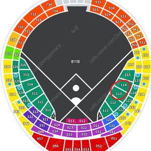 8/6(수) 8/7(목) 롯데 vs 기아 1루 내야필드석 단석