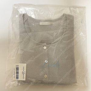 리즈 샵리즈 leeds Vase slim cardigan 그레이 새상품