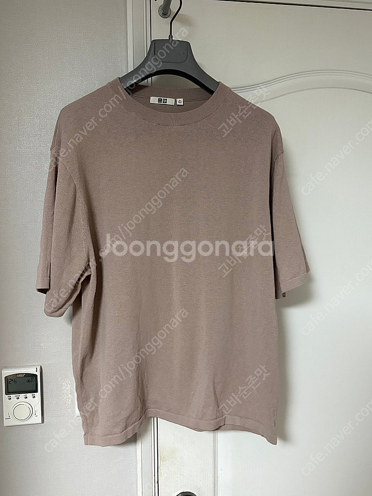 XL) 유니클로 Uniqlo 작년 인기반팔티 2장 일괄--1