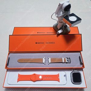 최상급)리퍼이력X 성능99% 애플워치7 에르메스41mm